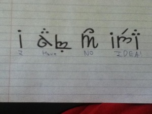 http://knowyourmeme.com/forums/riff-raff/topics/22068-i-will-write-stuff-for-you---in-elvish